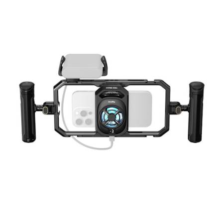 SmallRig 5276 - uniwersalna klatka operatorska na smartfon z aktywnym chłodzeniem, akcesoria_Przykład użycia_2